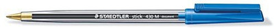 

Staedtler Medium - Transparent Body Ball Pen(Pack of 10)