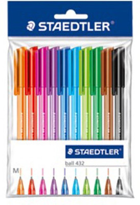 

Staedtler Triangular Ball Pen(Pack of 10)