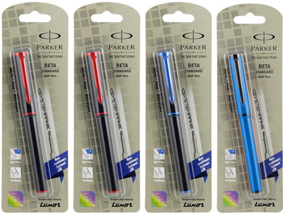 

Parker Beta Standard CT Ball Pen(Pack of 4)