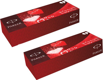 

Parker Valentine Day Special Edition Roller Ball Pen(Pack of 2)