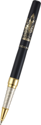

Legend Goddess Laxmi Handcrafted golden trim Metal Ball Pen