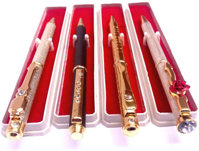 

DARPAN Emotion Roller Ball Pen(Pack of 4)