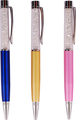 i-gadgets Crystalline Ball Pen(Pack of 3)