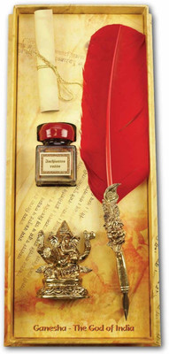 

Rubinato Ganesha Set Feather Fountain Pen