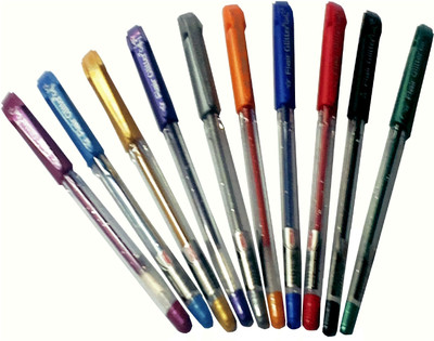 

Flair Glitter (Pack of 10) Gel Pen