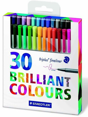 

Staedtler Triplus Fineliner Pen(Pack of 30)
