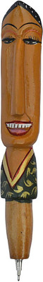 

Chitra Handicraft Wooden lady pen Ball Pen