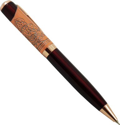 

Auteur Auspicious Ganpati Blessings Maroon and Rose Gold Ball Pen