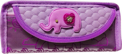 

Priyankish Smart Kids Elephant Art Denim Pencil Box(Set of 1, Purple)