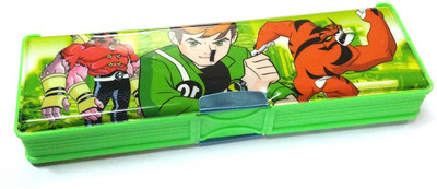 

Gauba Traders Hannah Mix Art Plastic Pencil Boxes(Set of 1, Multicolor)