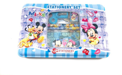 

Kidofash Kidofash Metal Jumbo Pencil box with Stationery Disney Art Steel Pencil Box(Set of 1, Multicolor)