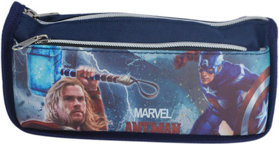 

Saamarth Impex Marvel Avengers Art Fabric Pencil Box(Set of 1, Blue)
