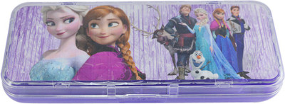

Saamarth Impex Disney Frozen Art Plastic Pencil Box(Set of 1, Purple)