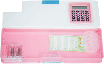 

Dream Bag Angry Bird Print Art Plastic Pencil Box(Set of 1, Pink)