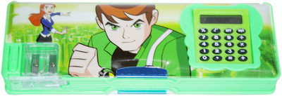 

Dream Bag Ben10 Print Art Plastic Pencil Box(Set of 1, Green)