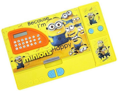 

Pranshi Minion Themed cartoon character Art Plastic Pencil Box(Set of 1, Multicolor)