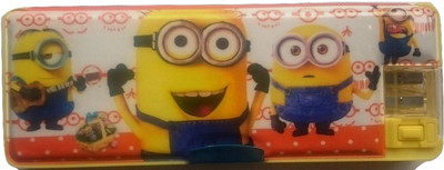 

Gift Chachu Lighting N A Art Plastic Pencil Box(Set of 1, Yellow)