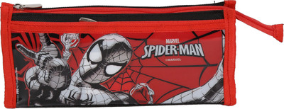 

Marvel Spiderman Cartoon Art Nylon & PVC Pencil Box(Set of 1, Multicolor)