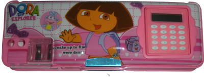 

Arihant dora doar Art Plastic Pencil Box(Set of 1, pinck)