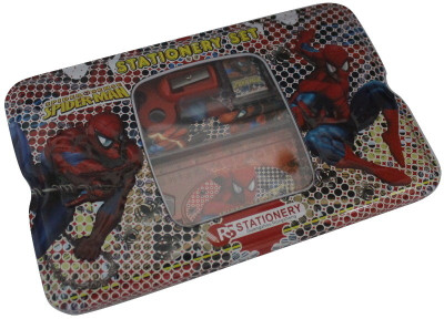 

Siltason Shakti Spiderman Cartoon character Art Metal Pencil Box(Set of 1, Mullti Color)
