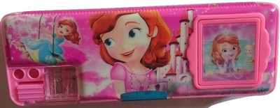 

Gift Chachu Calculator Sofia Art Plastic Pencil Box(Set of 1, Pink)