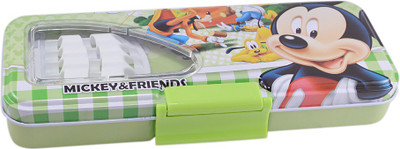 

Saamarth Impex Disney Cartoon Art Plastic Pencil Box(Set of 1, Green)