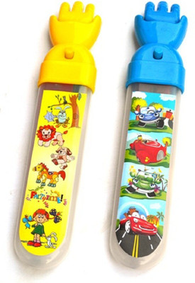 

Buddyz Animals Animals Art Plastic Pencil Boxes(Set of 2, Yelow, Blue)