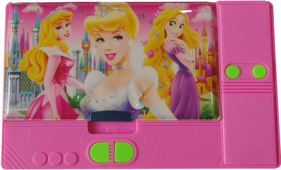 

Cloud9JP jumbo NA Art Plastic Pencil Box(Set of 1, Pink)