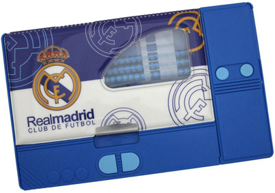 

Stuff Jam Real Madrid Foot Ball Club Print Art Plastic Pencil Box(Set of 4, Blue)
