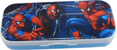 

Saamarth Impex Spiderman Design Print Art Plastic Pencil Box(Set of 1, Multicolor)
