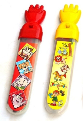 

Buddyz Magic Hand ABS Pencil Boxes(Red, Yellow)