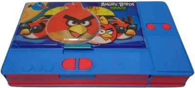 

Ashmaadi Multiple Cartoons/Characters Art Plastic Pencil Box(Set of 1, Multicolor)