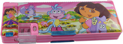

Saamarth Impex Disney Dora Art Plastic Pencil Box(Set of 1, Pink)