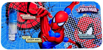 

Disney Spiderman Spiderman Art Metal Pencil Box(Set of 1, Blue)
