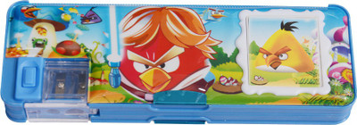 

Priyankish Smart Kidz Cartoon Art Plastic Pencil Box(Set of 1, Multicolor)