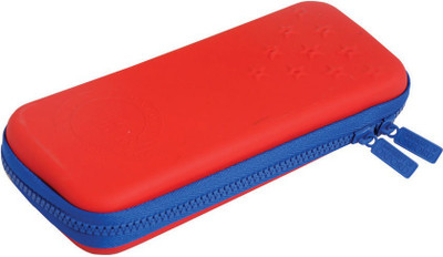 

University of Oxford Star Plain Art Canvas Pencil Box(Set of 1, Red)