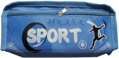 

Tian Qi VEP045B Cloth Pencil Box(Set of 1, Blue)