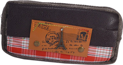 

Saamarth Impex Printing Checks Art Fabric Pencil Box(Set of 1, Multicolor)