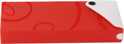 

DataKing DKPC-601 Spiral Design Art Polypropylene Pencil Boxes(Set of 3, Red)