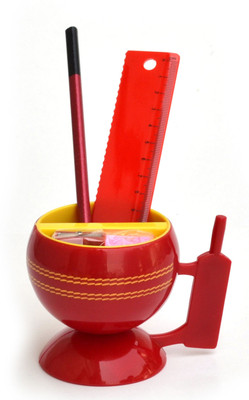 

Buddyz Cricket Cup PP Pencil Box(Red)