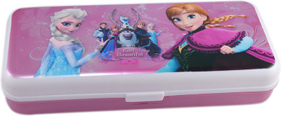 

Saamarth Impex Student Cartoon Print Art Plastic Pencil Box(Set of 1, Pink)