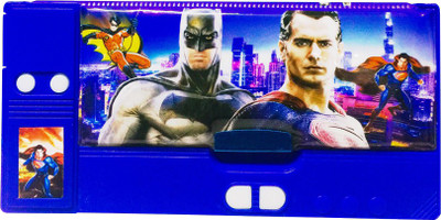 

Priyankish Smart Kidz Batman V/S Superman Art Plastic Pencil Box(Set of 1, Multicolor)
