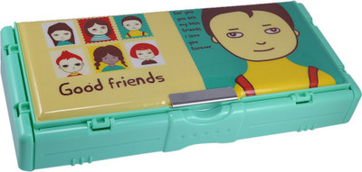 

Saamarth Impex Disney Cartoon Character Art Plastic Pencil Box(Set of 1, Green)