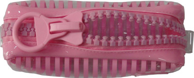 

Cloud9JP Pencil Box Pouch NA Art Plastic Pencil Box(Set of 1, Pink)