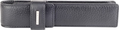 CROSS FV No Theme Art Leather Pencil Box(Set of 1, Black)