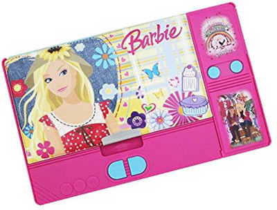 

Shree Krishna Handicrafts And Gallery Barbie (Set of 1, Multi-color) Art Plastic Pencil Box(Set of 1, Pink)
