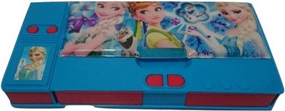 

Gift Chachu Minni Jumbo N A Art Plastic Pencil Box(Set of 1, Blue)