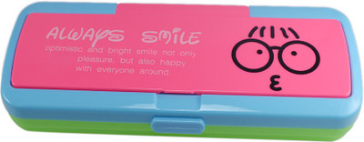 

Saamarth Impex message Slogan Art Plastic Pencil Box(Set of 1, Multicolor)