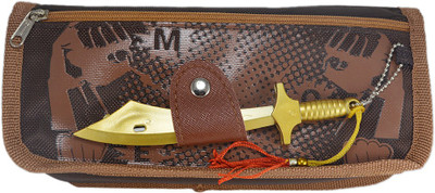 

Saamarth Impex Printed Art Art Fabric Pencil Box(Set of 1, Brown)