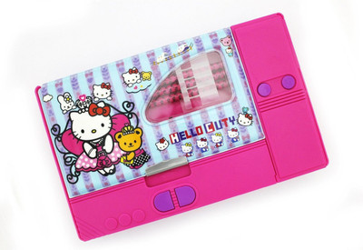 

Stuff Jam NA Cartoon Print Art Plastic Pencil Box(Set of 1, Pink)
